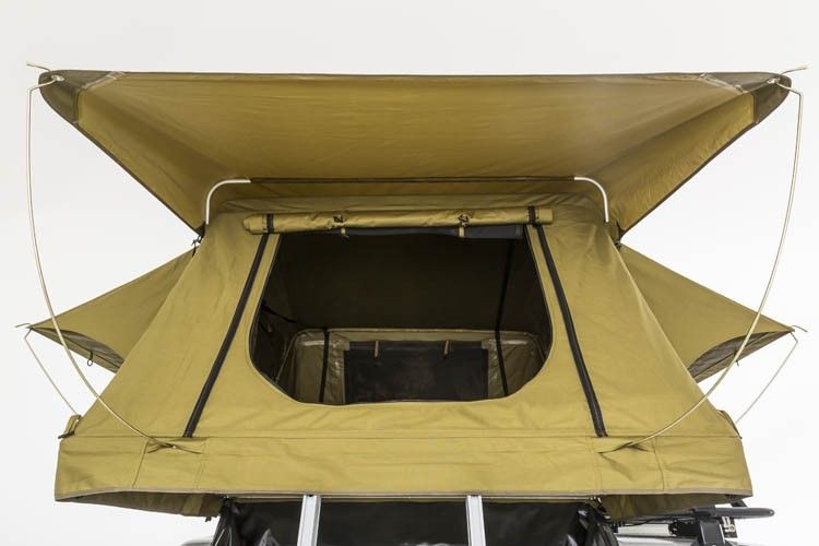 Palo di alluminio prende la tenda del tetto, tenda illimitata della cima del tetto del Wrangler della jeep