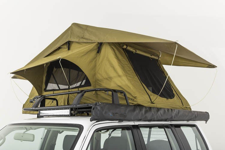 Palo di alluminio prende la tenda del tetto, tenda illimitata della cima del tetto del Wrangler della jeep
